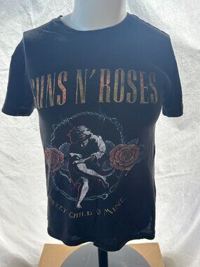 Guns N' Roses Tour Men's Black T Shirt Size Small Bravado Axl Rose Slash Izzy St